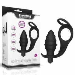 New 🎁 Prostate Massagers Lovetoy – Ass Rasca Vibrating Plug Combo 😉