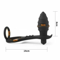 New 🎁 Prostate Massagers Lovetoy – Ass Rasca Vibrating Plug Combo 😉 -Ball Toys Sales unnamed file 1074