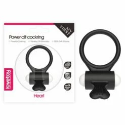 Brand new ๐ Best Couples Sex Toys Lovetoy โ Power Clit Silicone Vibrating Heart Cockring ๐