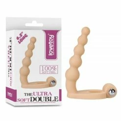 Cheap ❤️ Best Couples Sex Toys Lovetoy The Ultra Soft Bead 6.5” Vibrating Cock Ring 👏