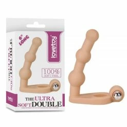 Coupon 😉 Best Couples Sex Toys Lovetoy The Ultra Soft Bead 6” Vibrating Cock Ring 🤩