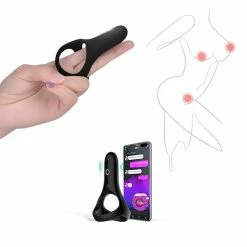 New ⌛ App Controlled Sex Toys Magic Motion – Rise Smart Wearable Cock Ring Black ✨ -Ball Toys Sales unnamed file 1135
