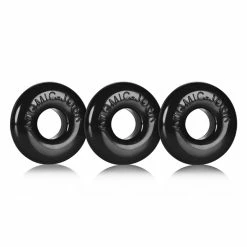 Deals ✔️ Oxballs Ringer 3 Pack Of Do-Nut Black Cock Rings 🔥