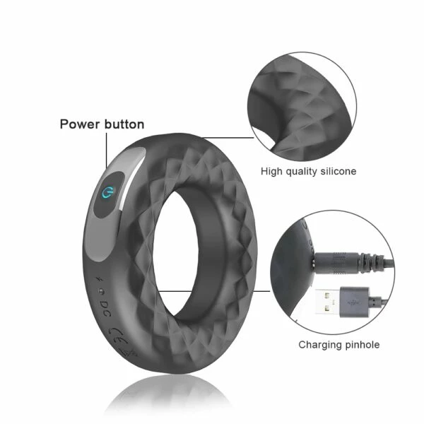 Best Sale ๐ Velv'Or PleasureStore 10 Function Rechargeable Vibrating Cock Ring ๐ 8 Best Sale ๐ Velv'Or PleasureStore 10 Function Rechargeable Vibrating Cock Ring ๐ - Image 6