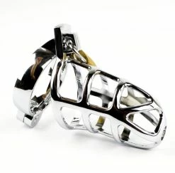 Hot Sale 😉 PleasureStore Chastity Cock Cage Silver 😉