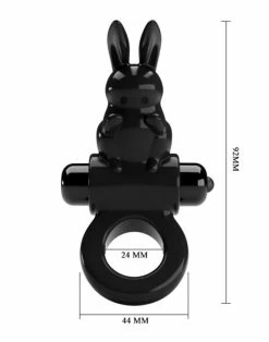 Budget ⭐ Best Couples Sex Toys Pretty Love – Exciting Black Vibrating Rabbit Cockring 🔥 -Ball Toys Sales unnamed file 1243