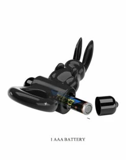 Budget ⭐ Best Couples Sex Toys Pretty Love – Exciting Black Vibrating Rabbit Cockring 🔥 -Ball Toys Sales unnamed file 1245