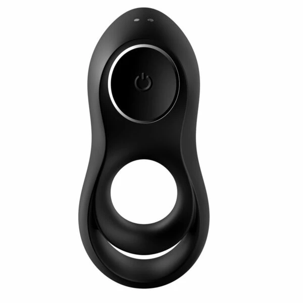 Deals 👏 Best Couples Sex Toys Satisfyer – Legendary Duo – Cockring Vibrator – Black 💯 4 Deals 👏 Best Couples Sex Toys Satisfyer – Legendary Duo – Cockring Vibrator – Black 💯 - Image 2
