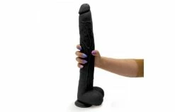Best deal 💯 Camming Sex Toys For Him Kiotos Cox Mega Cox 17 Inch Black Dildo 🌟 -Ball Toys Sales unnamed file 131