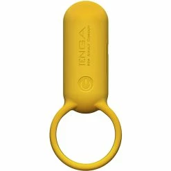 Brand new โญ Best Couples Sex Toys TENGA SVR Smart Vibe Ring Rechargeable Vibrating Cock Ring Canyon Yellow โ๏ธ