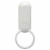 Cheap 🛒 Best Couples Sex Toys TENGA SVR Smart Vibe Ring Rechargeable Vibrating Cock Ring Pearl White 🔔