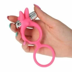 Promo 💯 Best Couples Sex Toys Toyz4Lovers – Soft Vibrating Rabbit Dual Cockring Pink 😉 -Ball Toys Sales unnamed file 1437