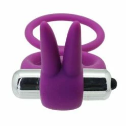 Wholesale 🎉 Best Couples Sex Toys Toyz4Lovers – Stretchy Vibrating Rabbit Dual Cockring Purple ✨ -Ball Toys Sales unnamed file 1448
