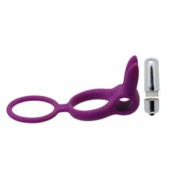 Wholesale 🎉 Best Couples Sex Toys Toyz4Lovers – Stretchy Vibrating Rabbit Dual Cockring Purple ✨ -Ball Toys Sales unnamed file 1449