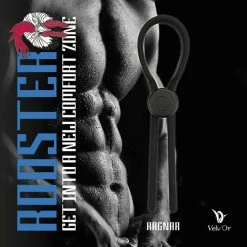 Discount 👍 Velv'Or Velv’Or – Rooster Ragnar Lasso Design Cock Ring Black 🎁 -Ball Toys Sales unnamed file 1483