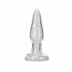 Brand new 👏 Pillow Talk – Fancy Luxurious Glass Anal Plug With Bullet 😍
