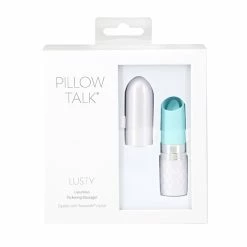 Best deal ⌛ Pillow Talk® – Lusty Luxurious Flickering Massager – Teal 🎉 -Ball Toys Sales unnamed file 1525