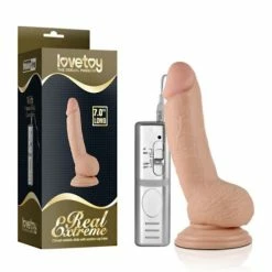 Brand new ✔️ Anal Play Love Toy – Realistic 7 Inch Extreme Vibrating Dildo 🔔