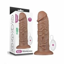 Flash Sale ๐ฅ Camming Sex Toys For Him Love Toy โ Realistic Chubby Brown Vibrating 10.5 Inch Dildo ๐ฏ