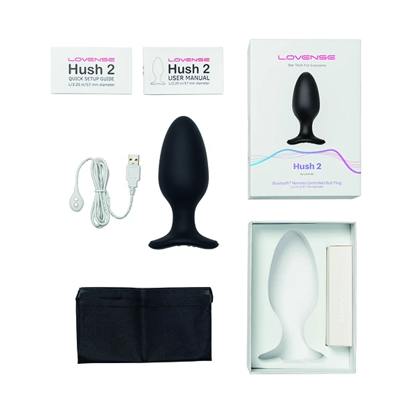 Brand new ๐ Anal Play Lovense Hush 2 Bluetooth Vibrating Butt Plug L 57mm ๐ 6 Brand new ๐ Anal Play Lovense Hush 2 Bluetooth Vibrating Butt Plug L 57mm ๐ - Image 4