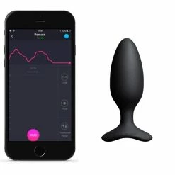 Outlet 😉 Anal Play Lovense Hush 2 Bluetooth Vibrating Butt Plug M 45mm 🧨