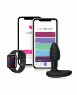 Wholesale 🤩 Camming Sex Toys For Him OhMiBod – Lumen App Control Pleasure Buttplug With LED 🛒