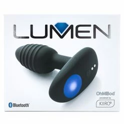 Wholesale 🤩 Camming Sex Toys For Him OhMiBod – Lumen App Control Pleasure Buttplug With LED 🛒 -Ball Toys Sales unnamed file 447