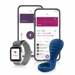 Best deal 🧨 Camming Sex Toys For Him OhMiBod – NEX 3 App Control Vibrating Couples Ring 🛒