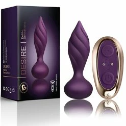 Wholesale 👍 Anal Play Rocks Off – Petite Sensations Desire Purple Butt Plug 🔥
