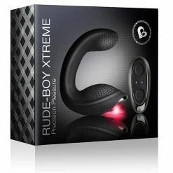 Budget ⭐ Prostate Massagers Rocks-Off – Rude-Boy Extreme Remote Prostate & Perineum Vibrator ✔️ -Ball Toys Sales unnamed file 494