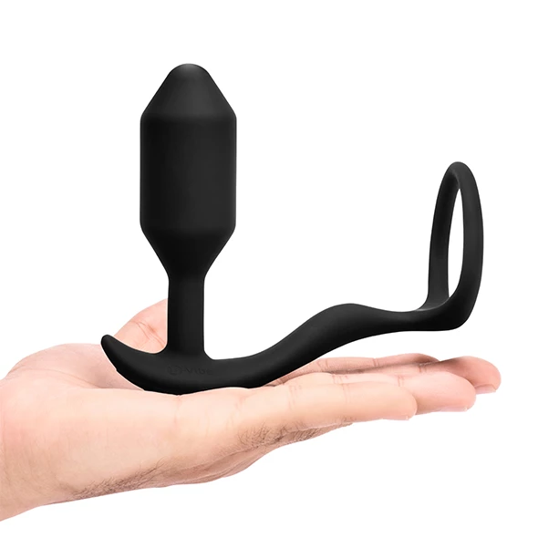 Outlet 🌟 Prostate Massagers B-Vibe – Vibrating Butt Plug & Tug Ring M 👍 4 Outlet 🌟 Prostate Massagers B-Vibe – Vibrating Butt Plug & Tug Ring M 👍 - Image 2