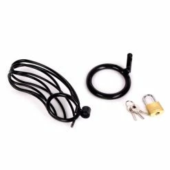 Best Sale ❤️ Kiotos Bird Cage Chastity Cage Black 🔥 -Ball Toys Sales unnamed file 607