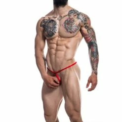 Coupon 🛒 Camming Sex Toys For Him Cut4Men – Loopstring Provocative – Red Large 🛒