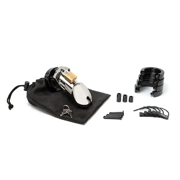 Budget ๐งจ CB-X โ CB6000 Chrome Chastity Cock Cage โ 35 MM ๐ 7 Budget ๐งจ CB-X โ CB6000 Chrome Chastity Cock Cage โ 35 MM ๐ - Image 5