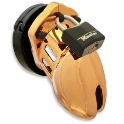 Cheapest ✔️ PleasureStore CB-X – CB6000S Gold Chastity Cock Cage ✔️