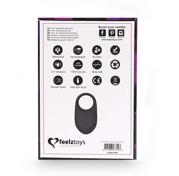 Discount ๐ Best Couples Sex Toys FeelzToys โ Thor Vibrating Black Cockring ๐ 8 Discount ๐ Best Couples Sex Toys FeelzToys โ Thor Vibrating Black Cockring ๐ - Image 6