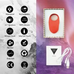 New ⌛ Best Couples Sex Toys FeelzToys – Thor Vibrating Red Cockring 😍 -Ball Toys Sales unnamed file 804