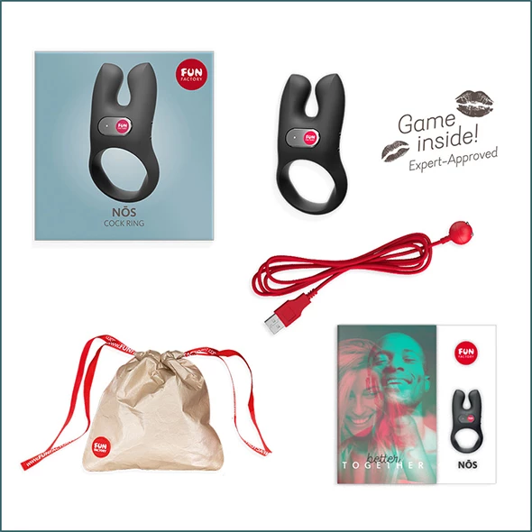 Cheapest 𧨠Best Couples Sex Toys Fun Factory β Nos Cock Ring Black π 16 Cheapest 𧨠Best Couples Sex Toys Fun Factory β Nos Cock Ring Black π - Image 14