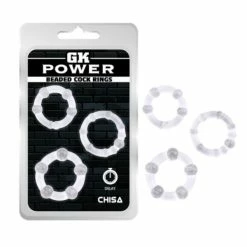 Buy ⌛ Chisa GK Power – Clear Beaded Cock Ring Set 🎁