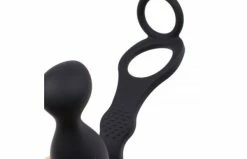 Cheap 🛒 Prostate Massagers Kiotos – Push It Vibrating Butt Plug And Ball Ring ✨ -Ball Toys Sales unnamed file 963