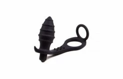 Wholesale ✔️ Prostate Massagers Kiotos – Rock It Ribbed Butt Plug & Double Ring 😉